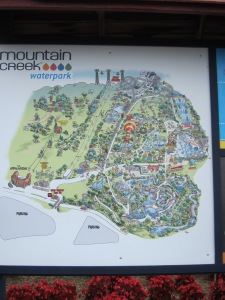 Mountain Creek waterpark map